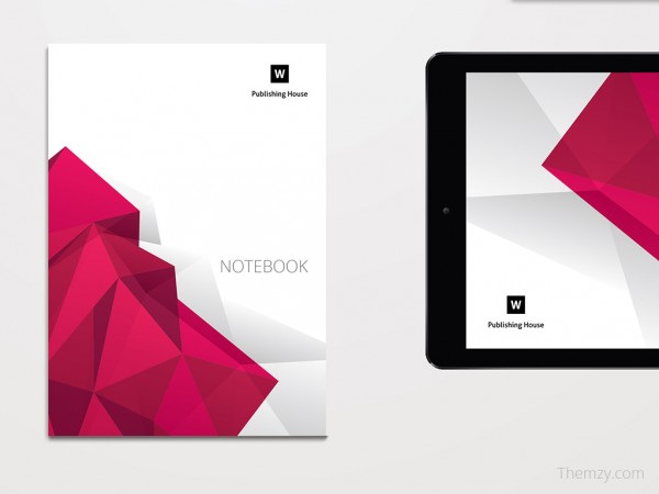 Download Stationary Template + Mockup for Illustrator